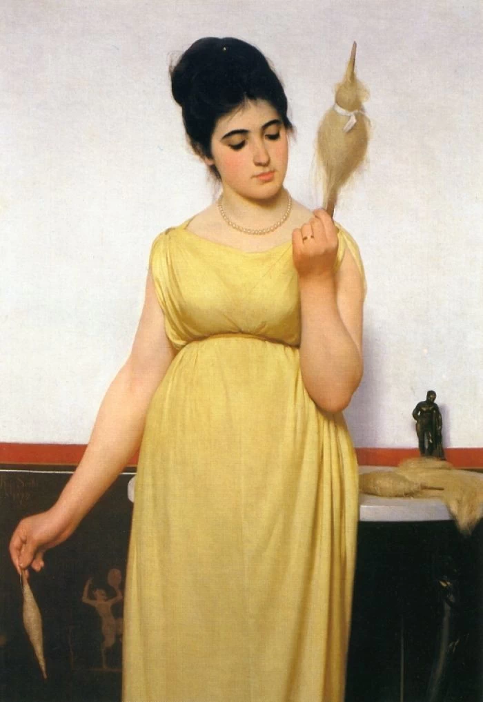 La filatrice (1872)